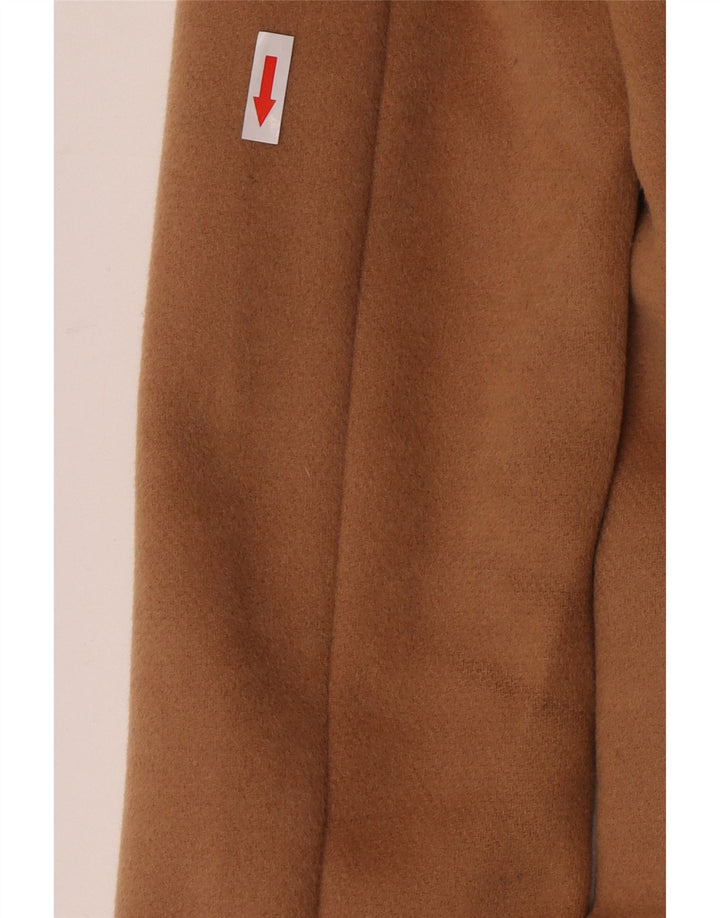 Zara Damen Mantel UK 6 XS Beige Wolle