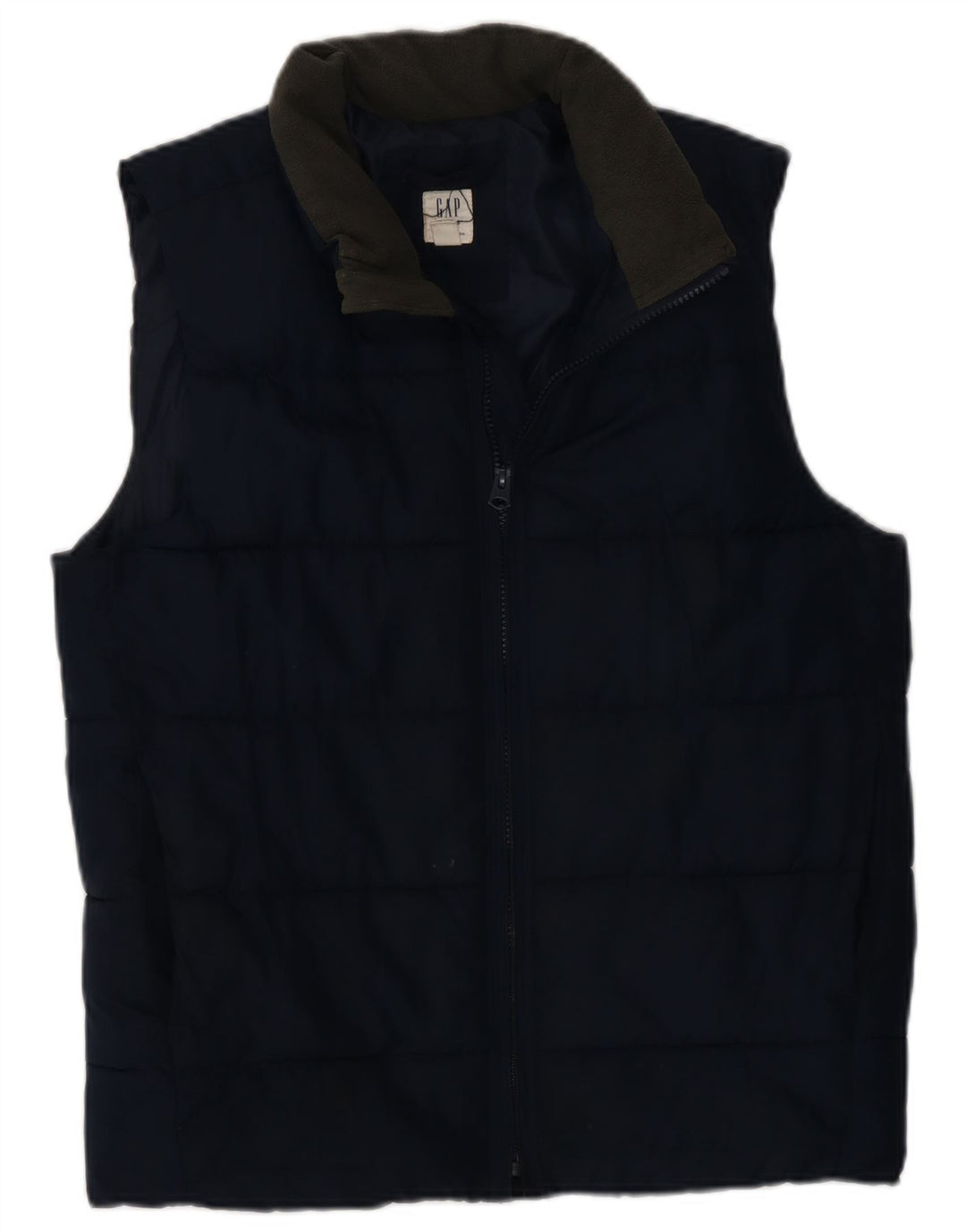 Gap Jungen-Weste mit regulärer Passform, gepolstert, 13–14 Jahre, 2XL, Marineblau, Polyester