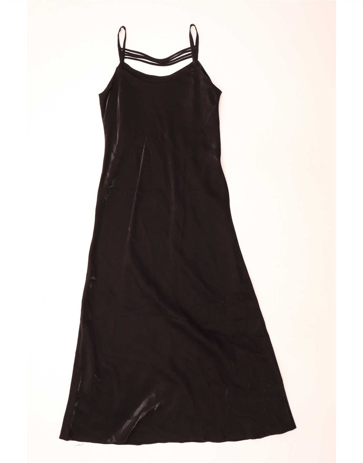 Ärmelloses Maxikleid für Damen von Just Elegance, Größe L, Schwarz, Polyester