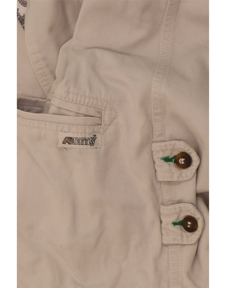 Vintage Herren 2-Knopf-Blazerjacke UK 40 Large Weiß