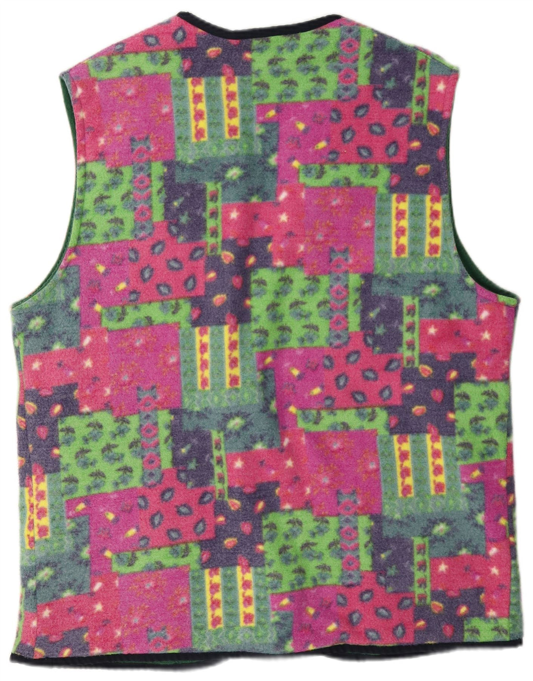 Rifle Wende-Fleeceweste für Herren, Gr. 40, groß, mehrfarbig, Patchwork