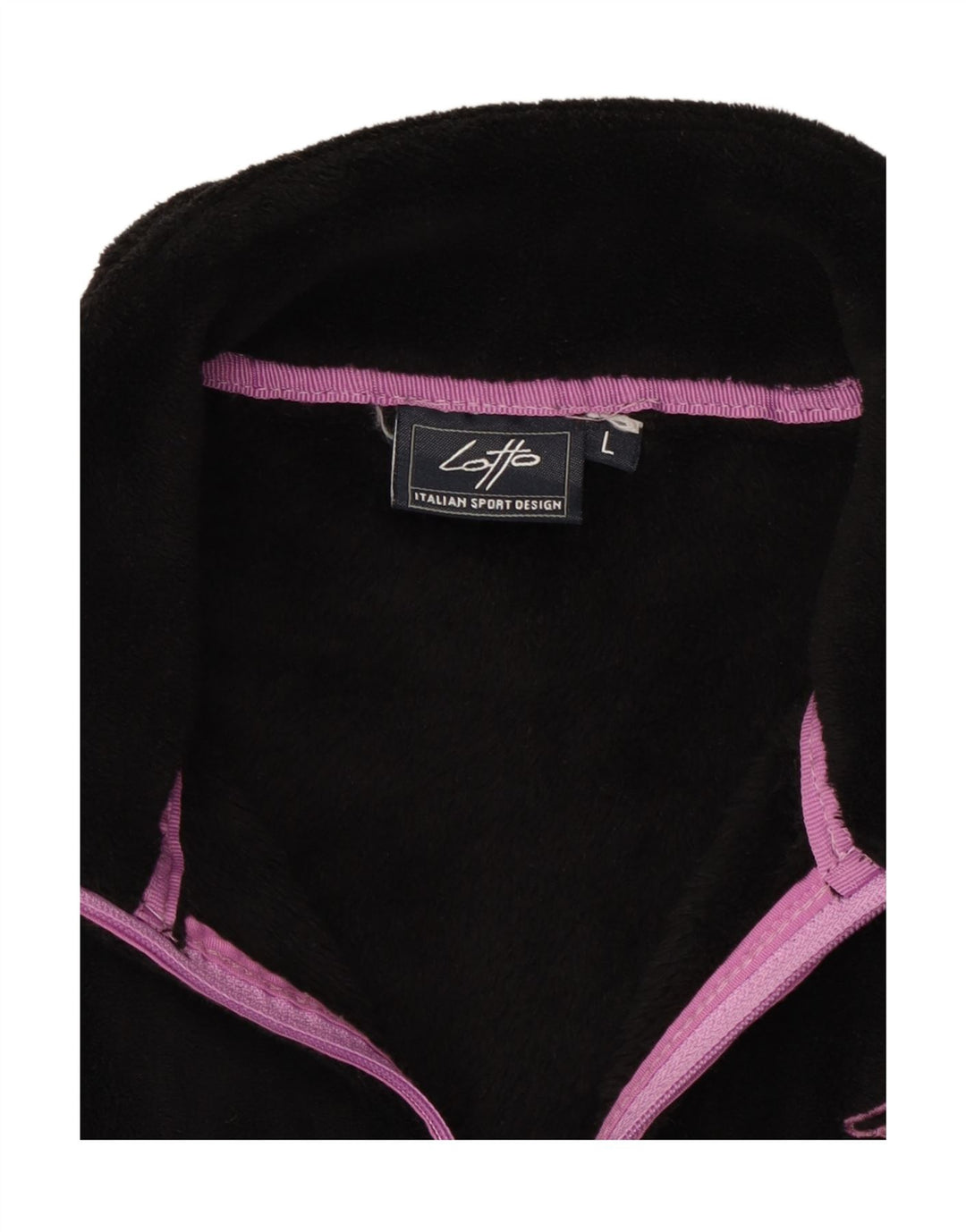 LOTTO Damen Fleecejacke UK 14 Large Schwarz