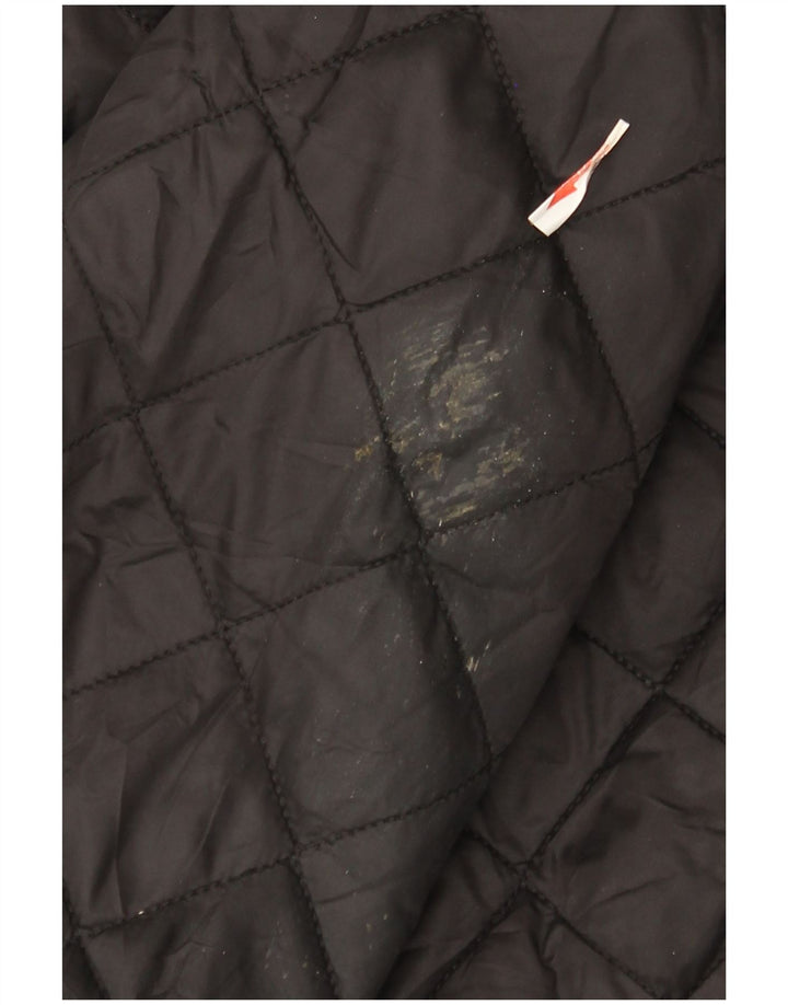 Barbour Herren Steppjacke UK 44 2XL Schwarz Polyamid