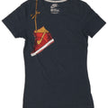 Nike Herren-T-Shirt mit schmaler Passform und Grafik, Größe S, Marineblau
