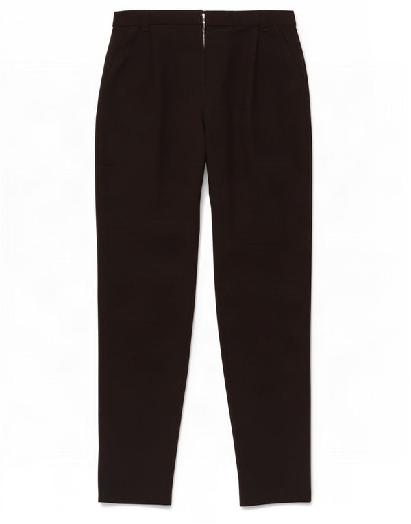 Topshop Damen Tapered Anzughose UK 8 Small W30 L29 Schwarz Polyester