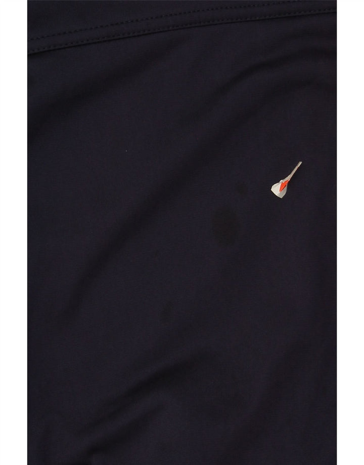 ADIDAS Mens Tracksuit Top Jacket UK 44/46 Large Navy Blue Polyester Vintage Adidas and Second-Hand Adidas from Messina Hembry 