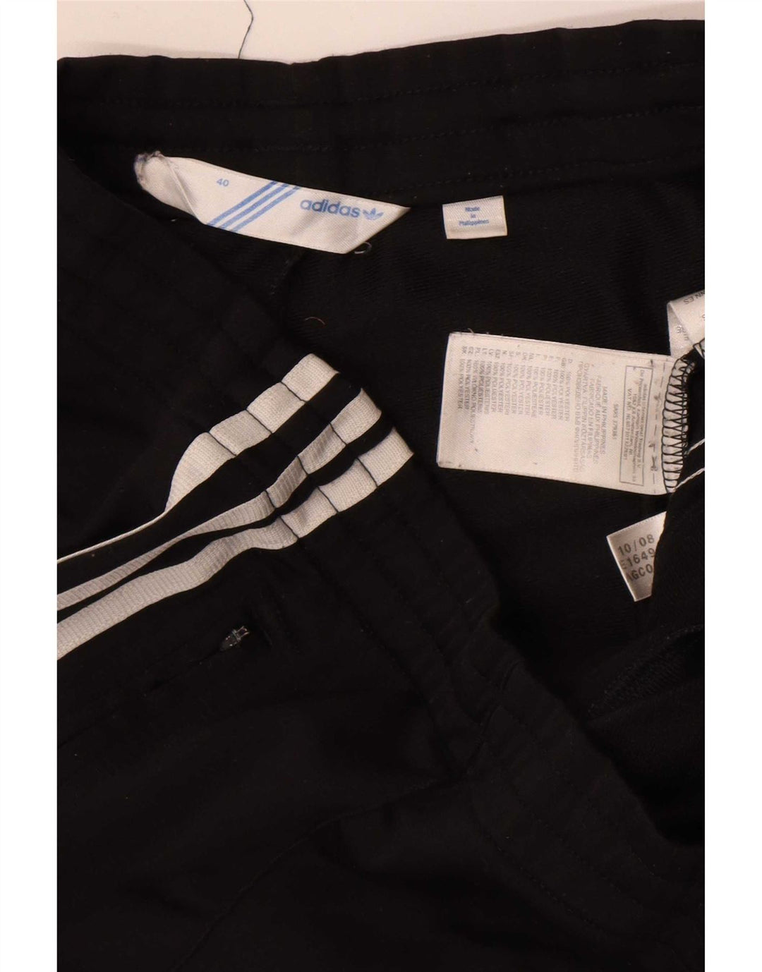 Adidas Damen Trainingshose Jogger EU 40 Medium Schwarz Polyester