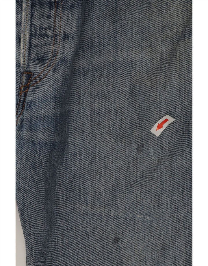 Levi's Herren 501 Distressed Denim Shorts W32 Mittelblaue Baumwolle