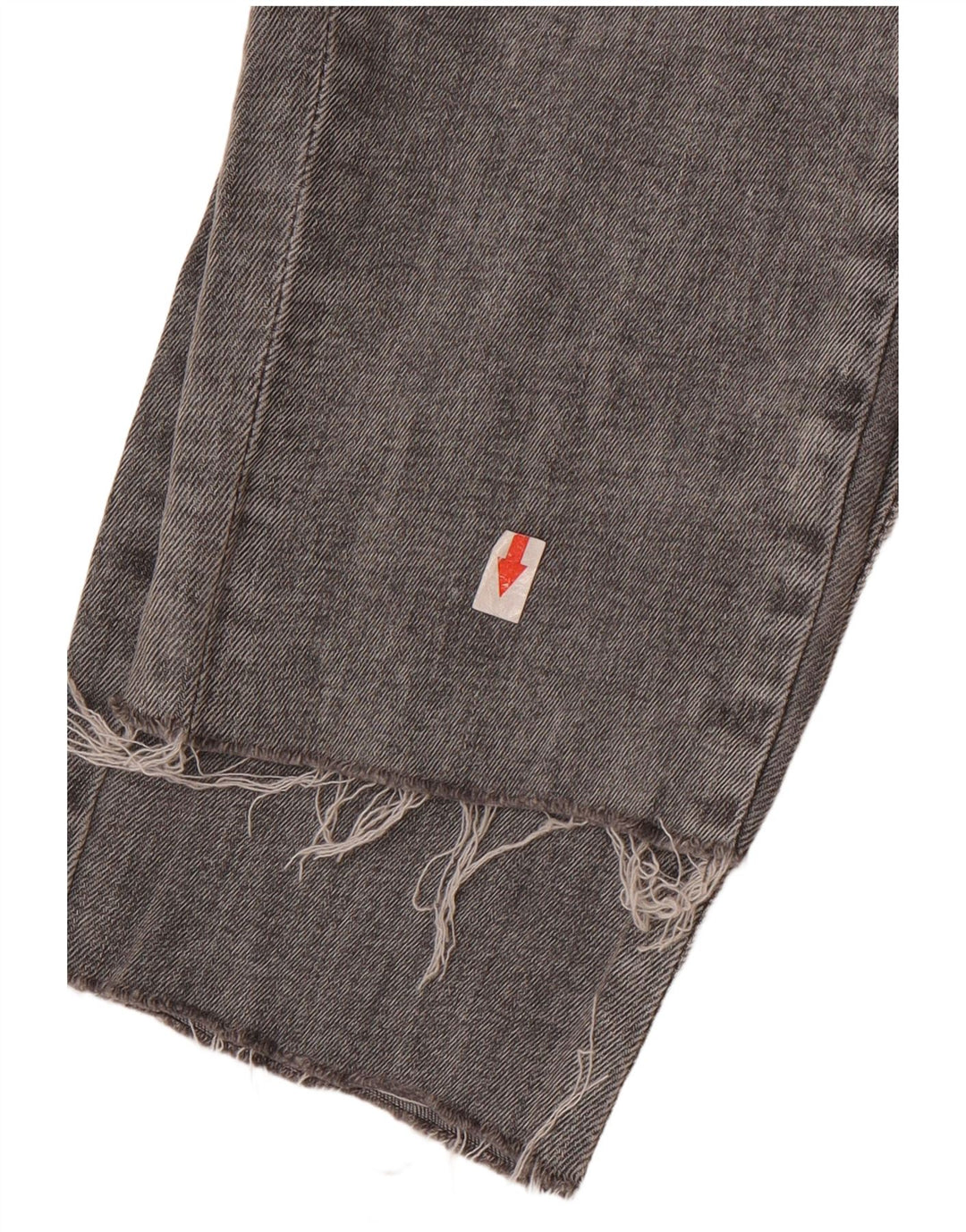 Zara Damen-Cropped-Jeans, EU 40, Mittel, W30, L24, Grau