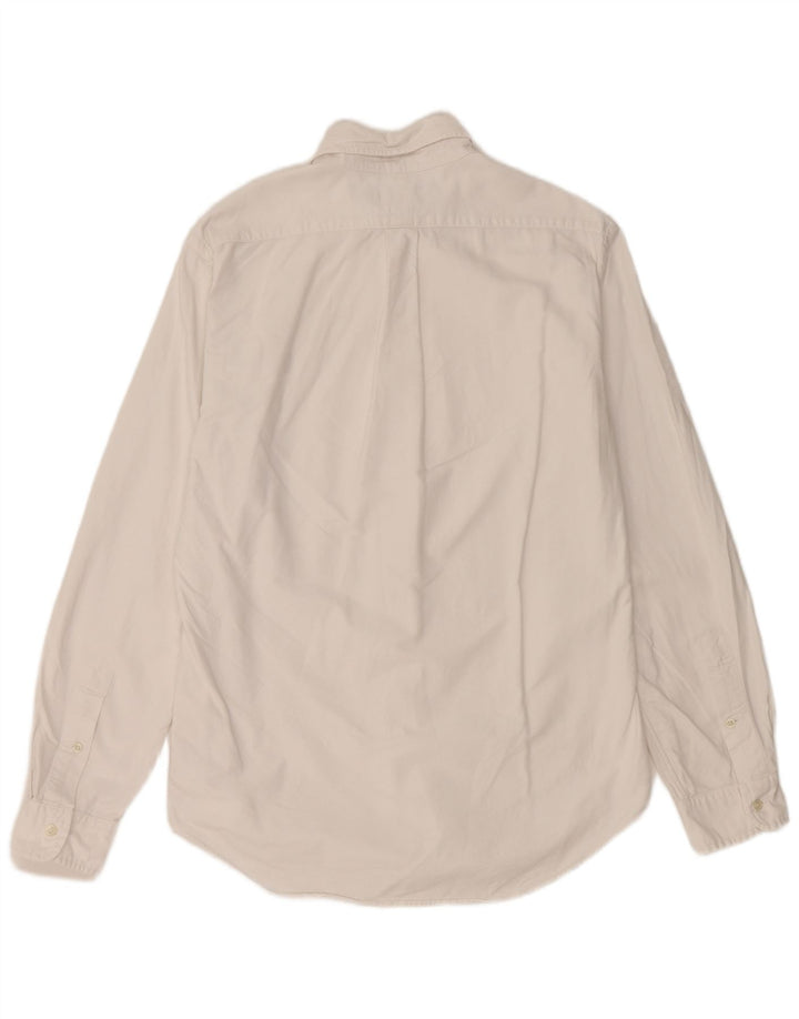 Ralph Lauren Slim-Fit-Hemd für Herren aus mittelweißer Baumwolle