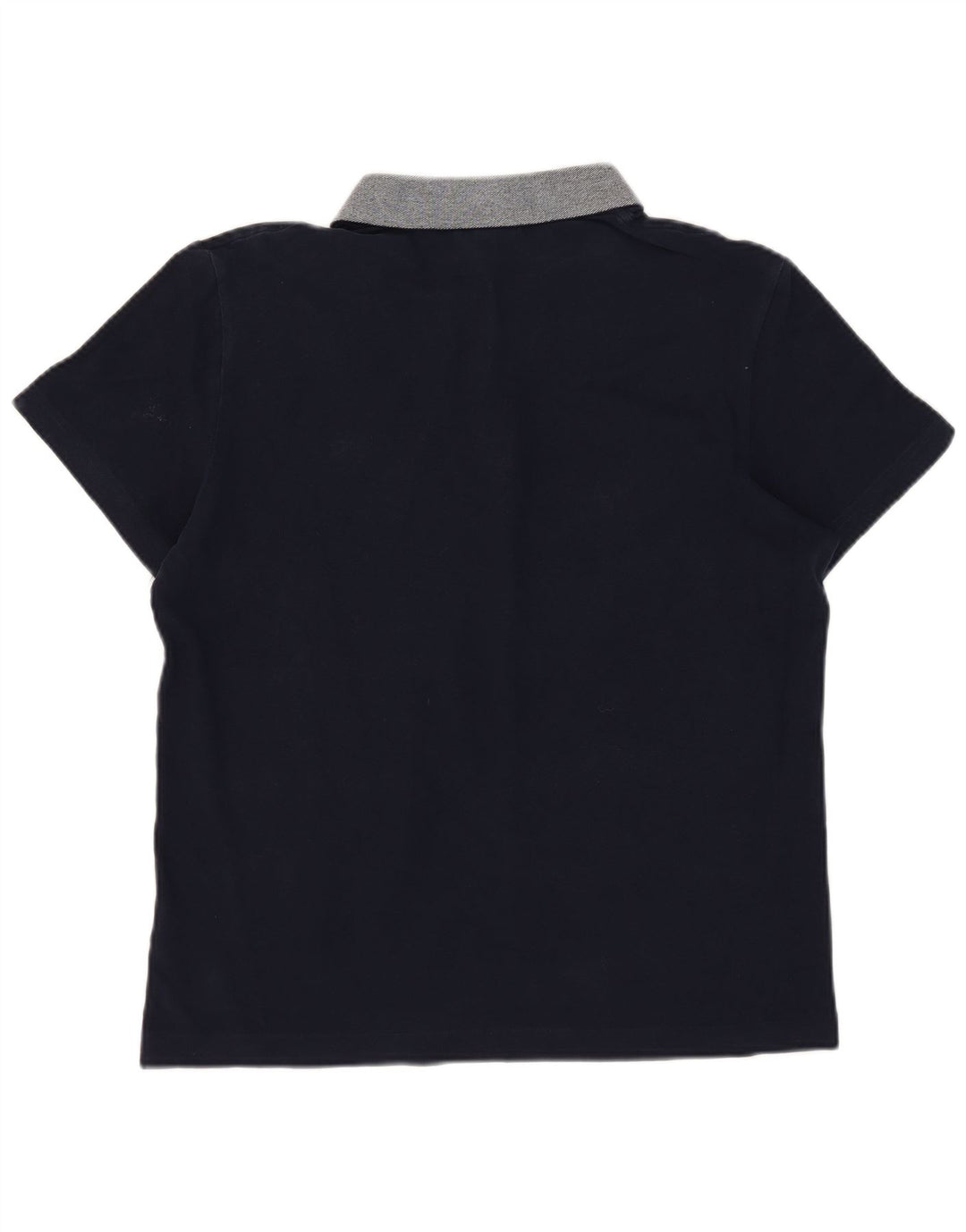 Lacoste Herren-Poloshirt mit normaler Passform, Größe 4, mittelmarineblaue Baumwolle