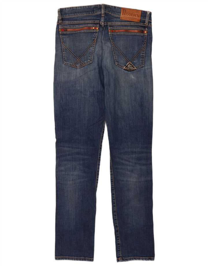 Roy Rogers Herren Slim Jeans W32 L32 Blaue Baumwolle
