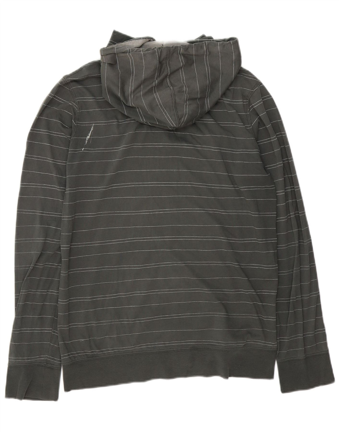 Vans Herren-Kapuzenpullover mit Reißverschluss, klein, grau gestreift, Baumwolle