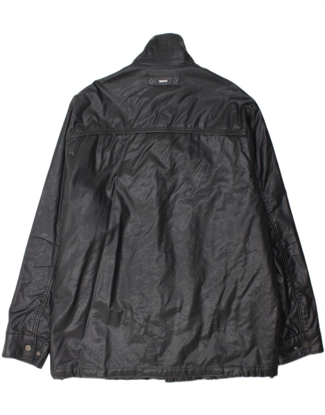 Kartel Herren Utility Jacke UK 42 XL Schwarz Baumwolle