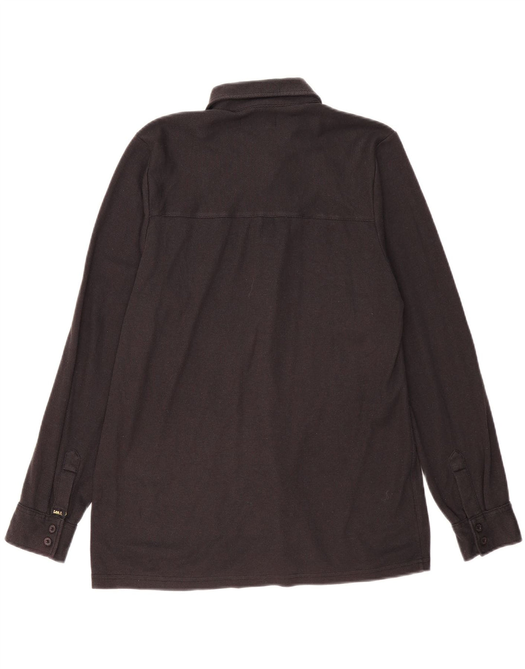 LEE Herren-Hemd, groß, aus schwarzem Polyester