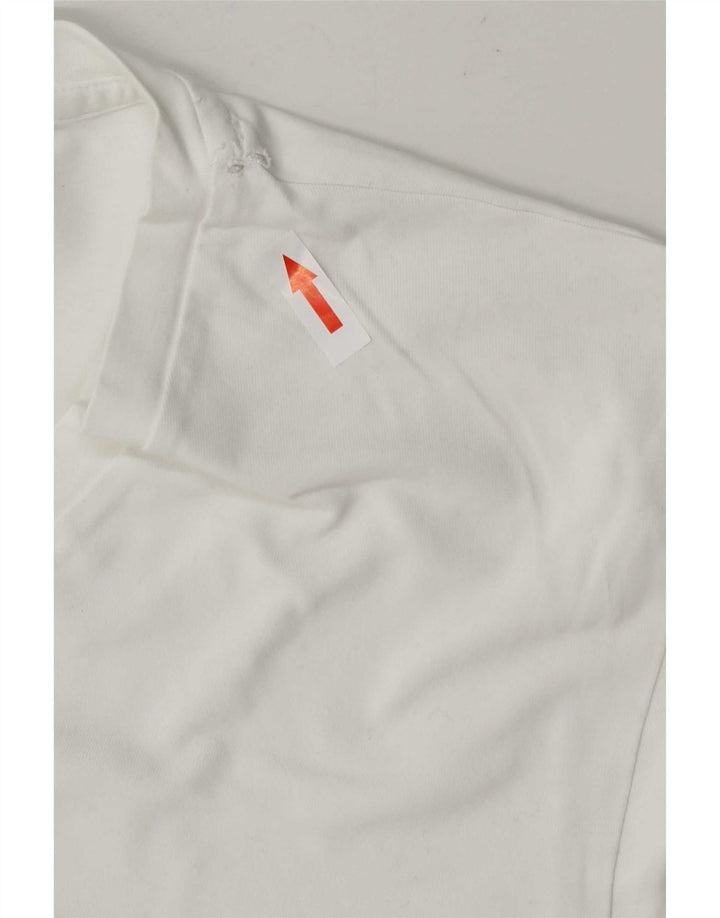 Hugo Boss Herren T-Shirt Top XL Weiße Baumwolle