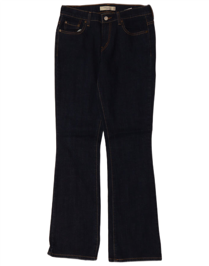 LEVI'S Damen 515 Bootcut Jeans US 6 Medium W30 L33 Marineblaue Baumwolle