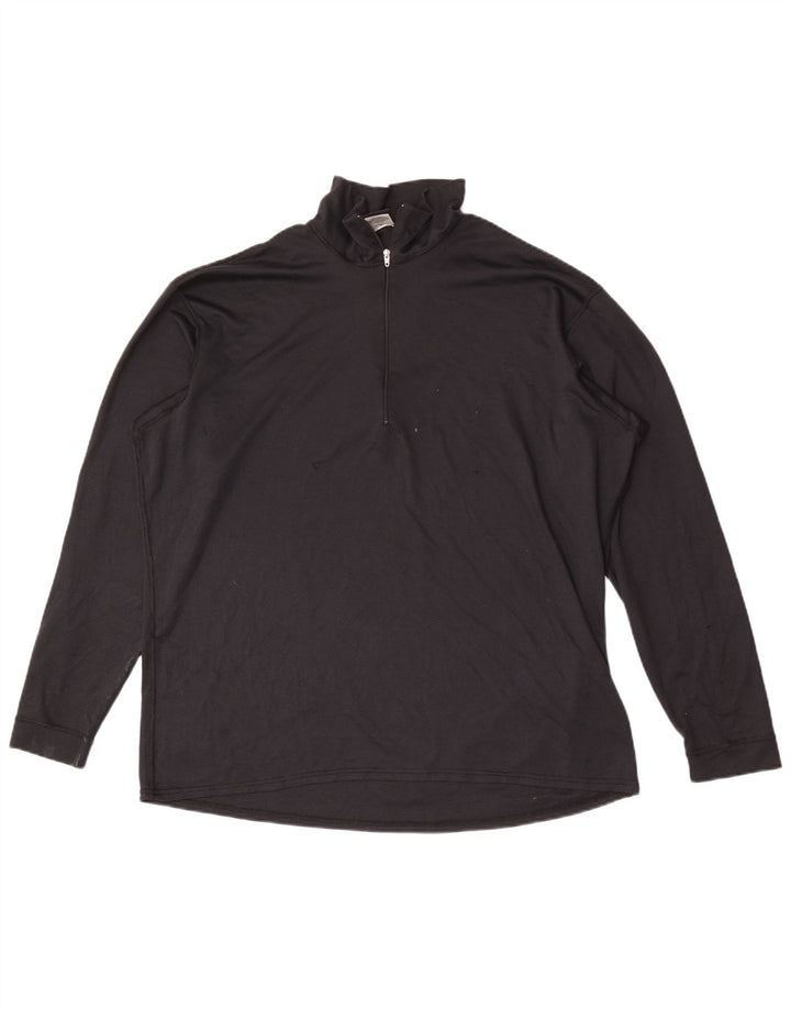 Patagonia Herren-Trainingsanzug mit Reißverschluss, Pullover, XL, Schwarz, Polyester