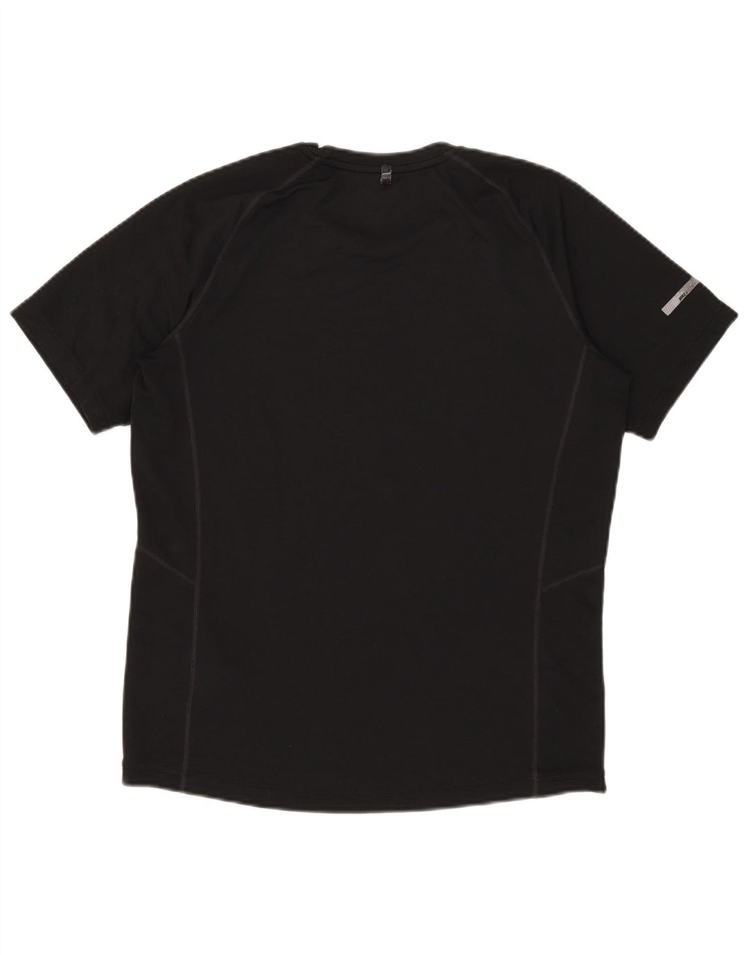 Nike Herren Dri Fit T-Shirt Top Medium Schwarz Polyester