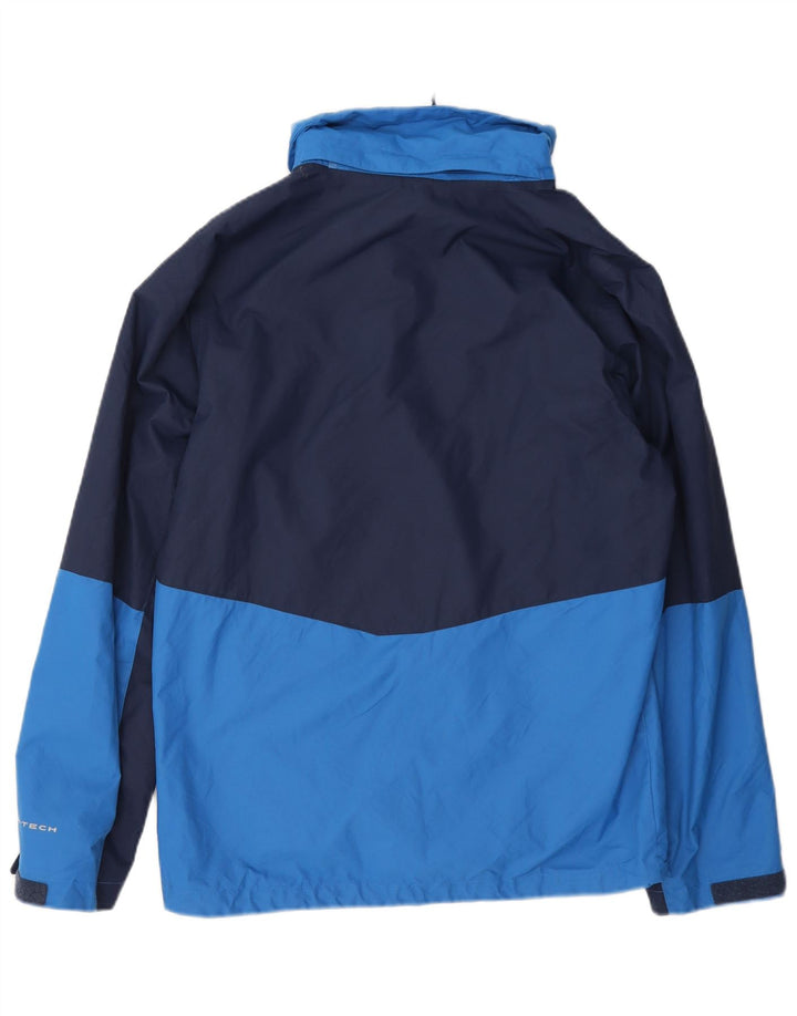 Columbia Herren Interchange Regenjacke UK 34 XS Blau Colourblock Polyamid