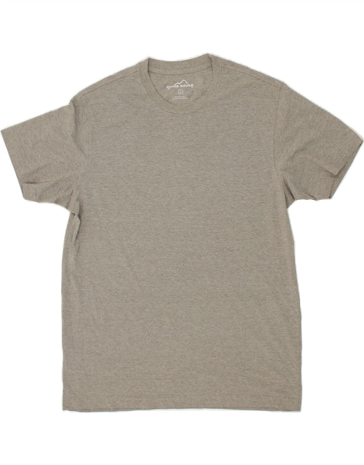 EDDIE BAUER Mens T-Shirt Top Large Grey Cotton Vintage Eddie Bauer and Second-Hand Eddie Bauer from Messina Hembry 