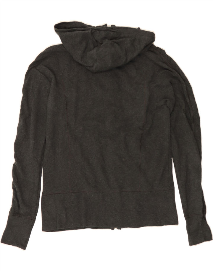 CHAMPION Womens Zip Hoodie Sweater UK 12 Medium Grey Cotton Vintage Champion and Second-Hand Champion from Messina Hembry 