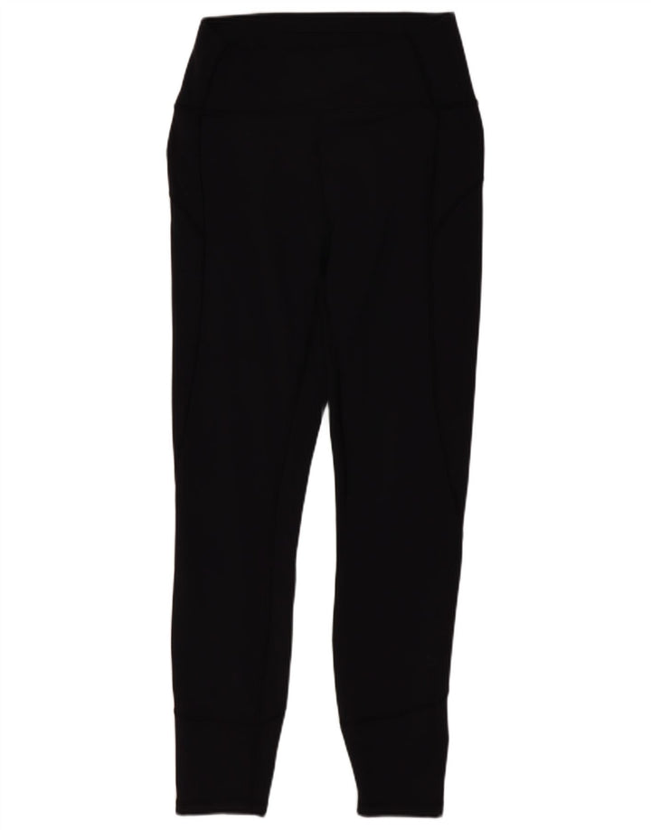 Lululemon Damen Crop Leggings US 6 Medium Schwarz