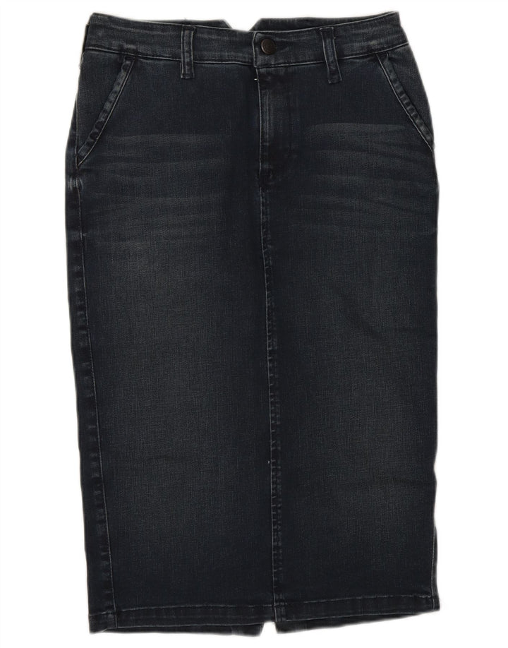 Sisley Damen Jeansrock W26 Small Marineblaue Baumwolle