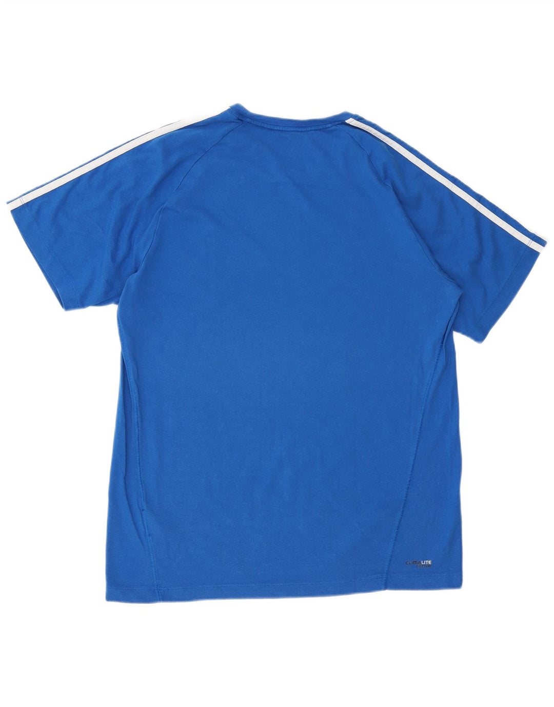 ADIDAS Herren Clima 365 T-Shirt Top mittelblaue Baumwolle