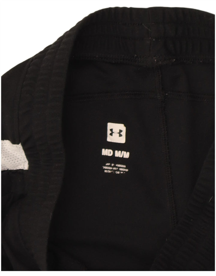 Under Armour Herren-Trainingshose aus mittelschwarzem Colourblock-Polyester