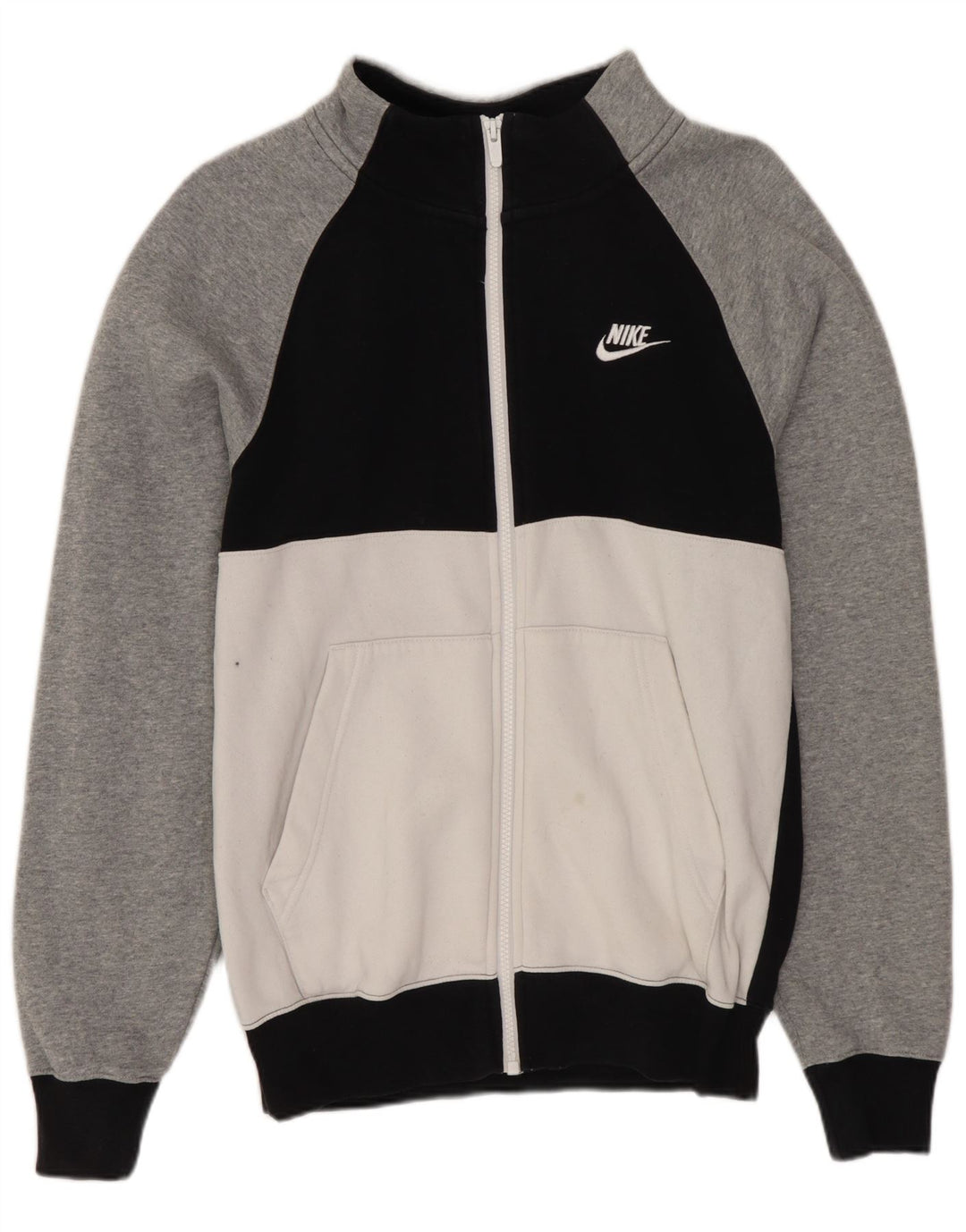 NIKE Herren-Trainingsanzugoberteil, XS, mehrfarbig, Colourblock-Baumwolle