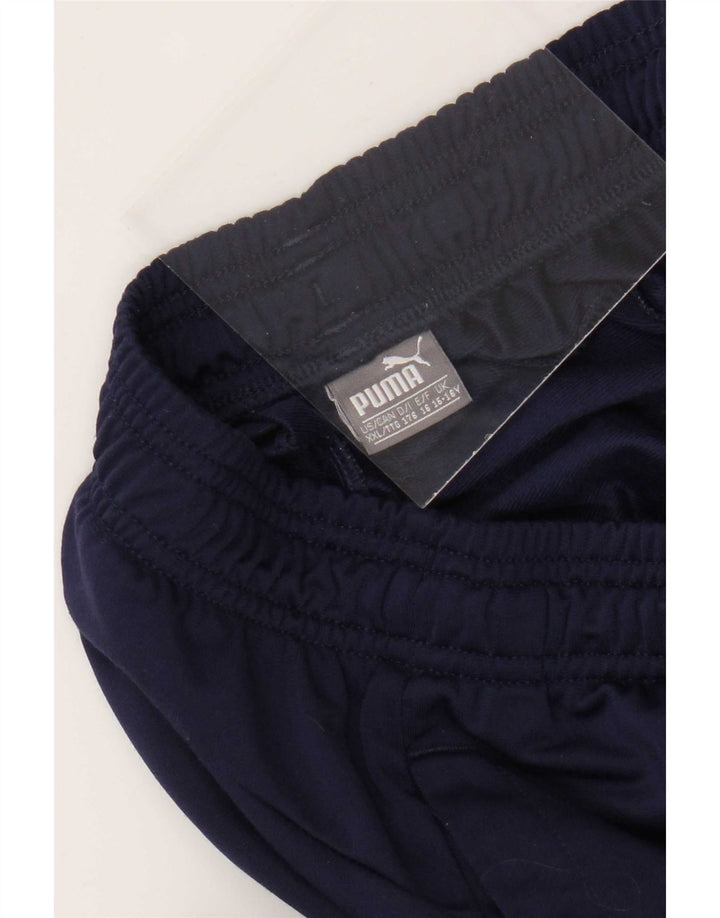 Puma Jungen-Trainingshose, Jogginghose, 15–16 Jahre, Marineblau, Polyester
