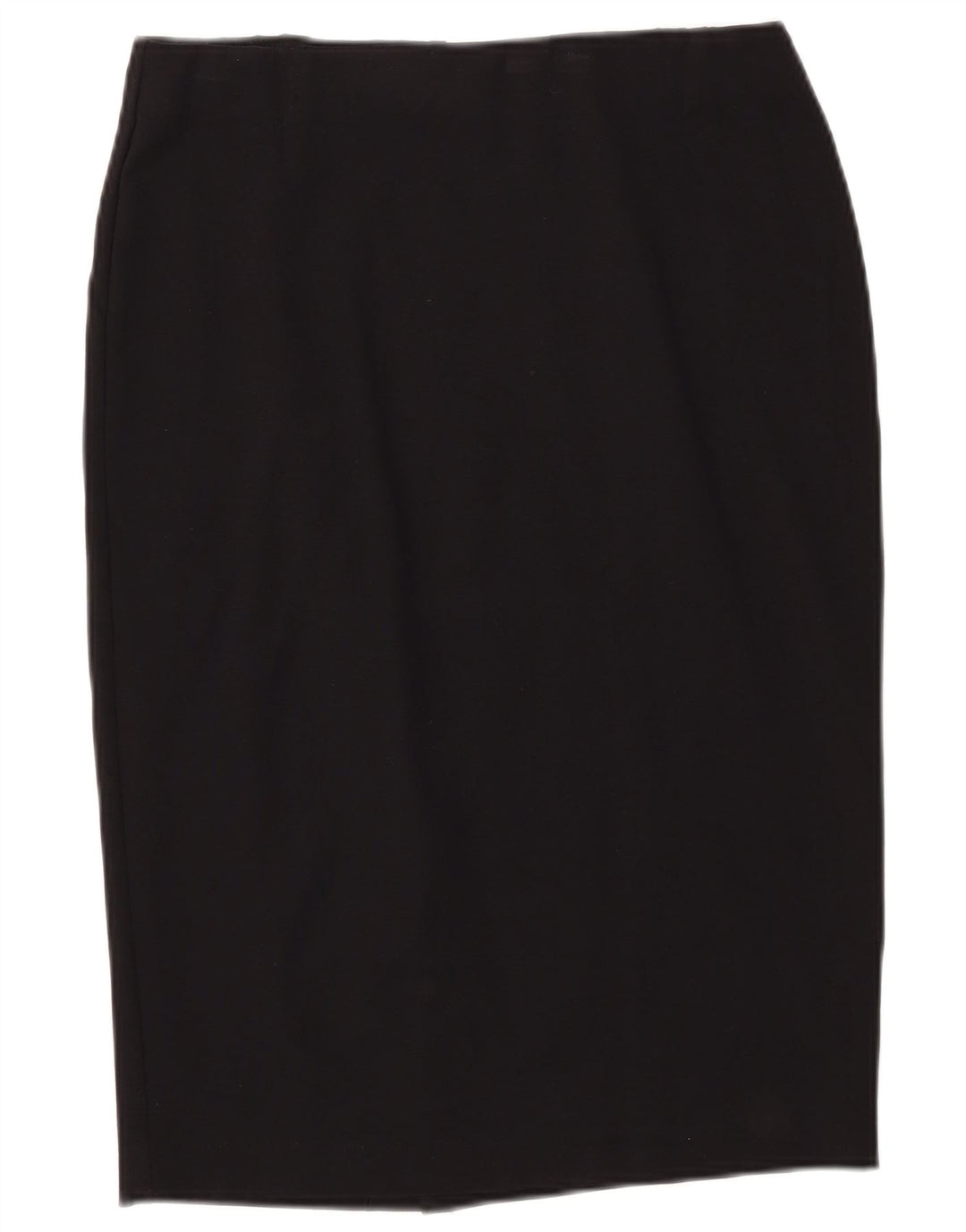 Marks & Spencer Damen Bleistiftrock UK 12 Medium W34 Schwarze Viskose
