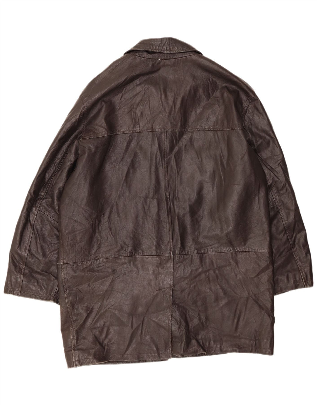 CONBIPEL Herren Ledermantel IT 54 XL Braunes Leder