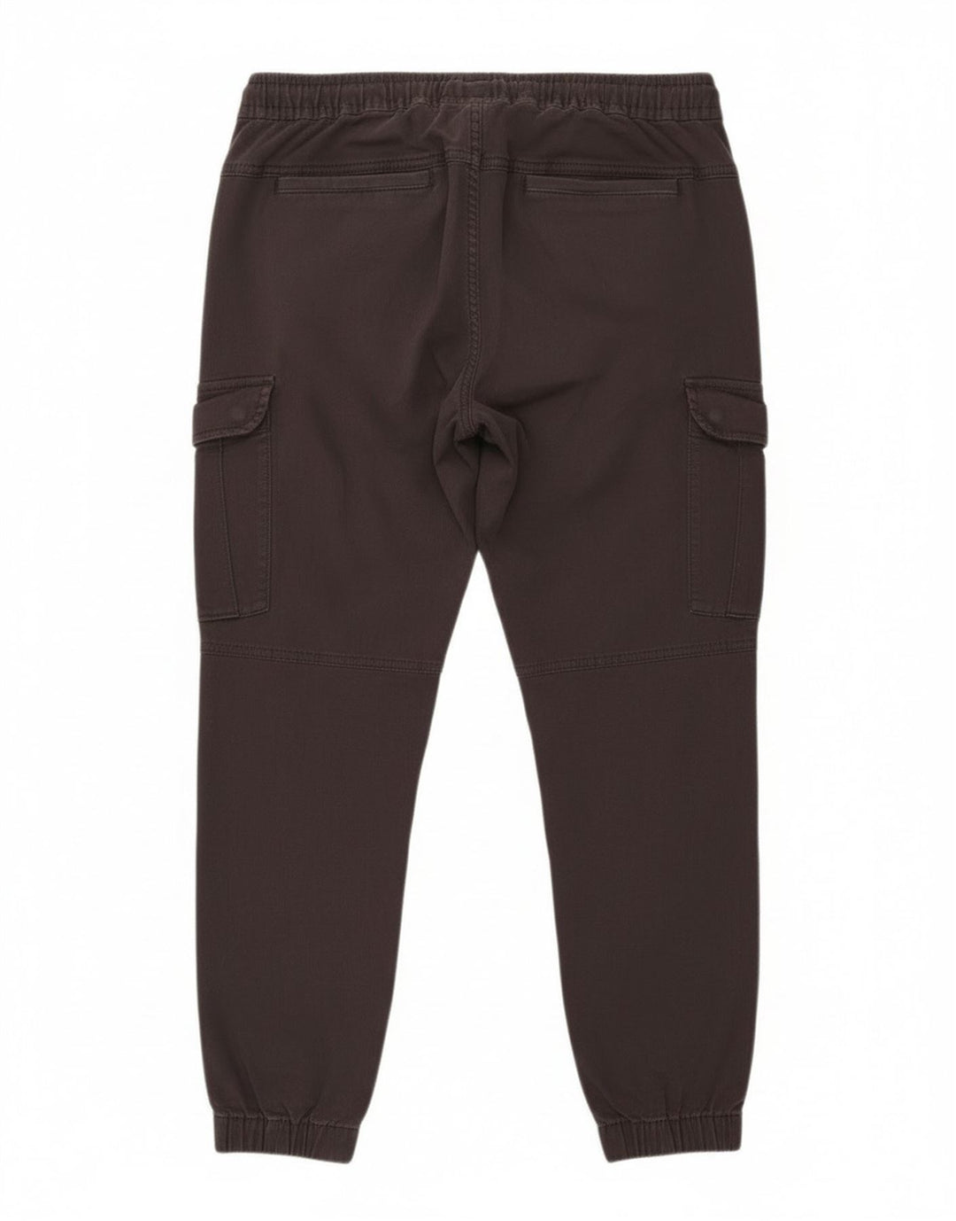 Zara Herren Jogger Cargo Hose EU 42 Large W32 L28 Schwarze Baumwolle