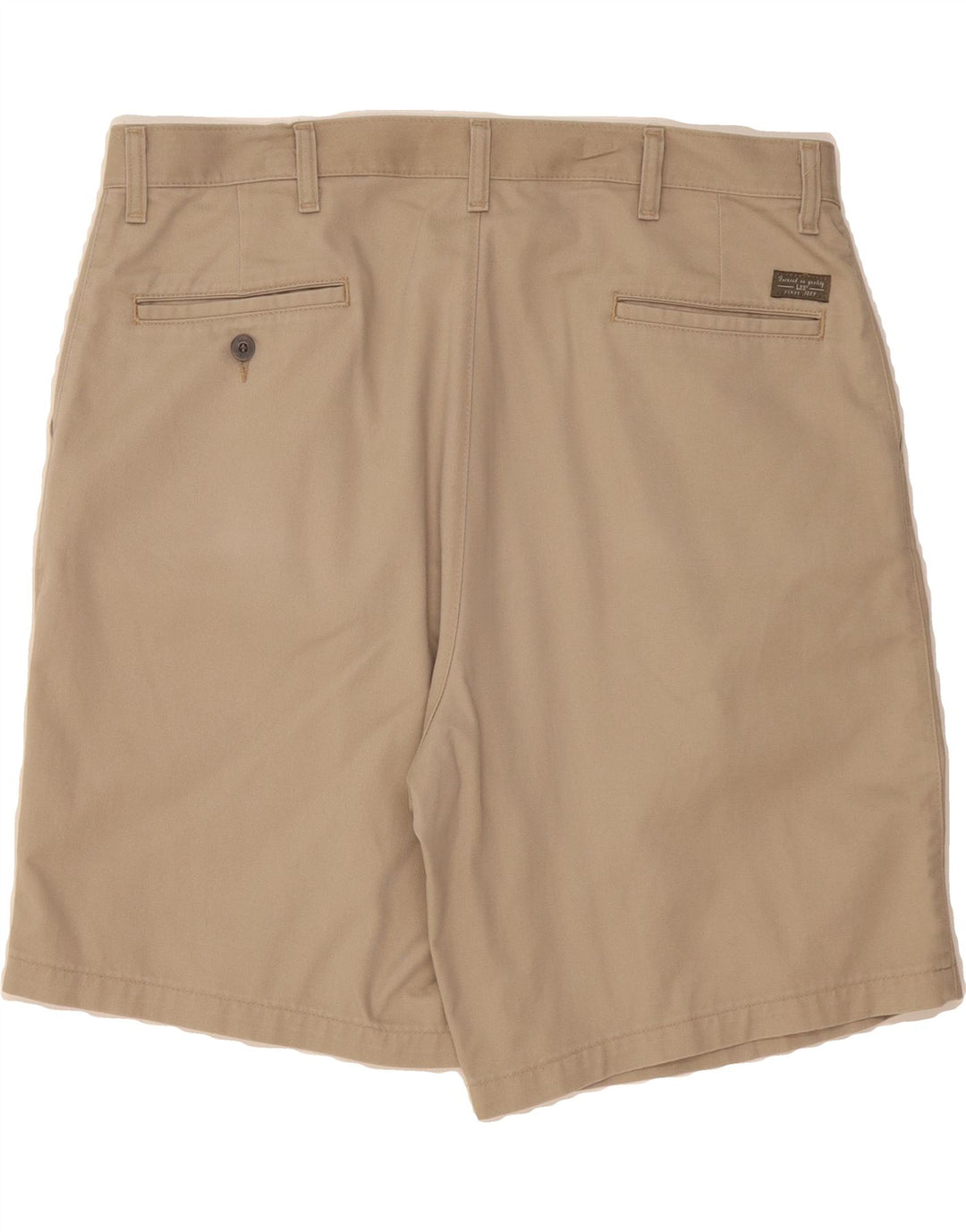 LEE Mens Pegged Chino Shorts W38 XL Beige Cotton Vintage Lee and Second-Hand Lee from Messina Hembry 