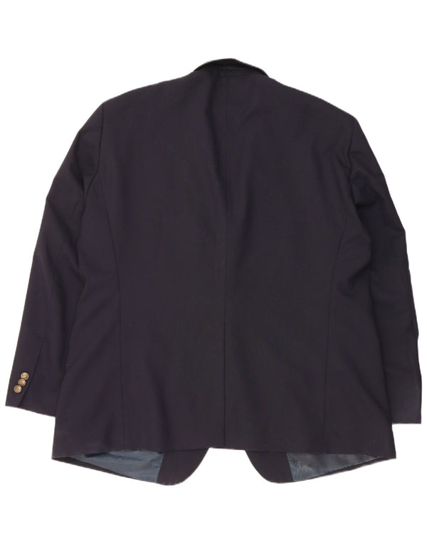 Dockers Herren-Blazer mit 2 Knöpfen, IT 50, groß, marineblau, Polyester