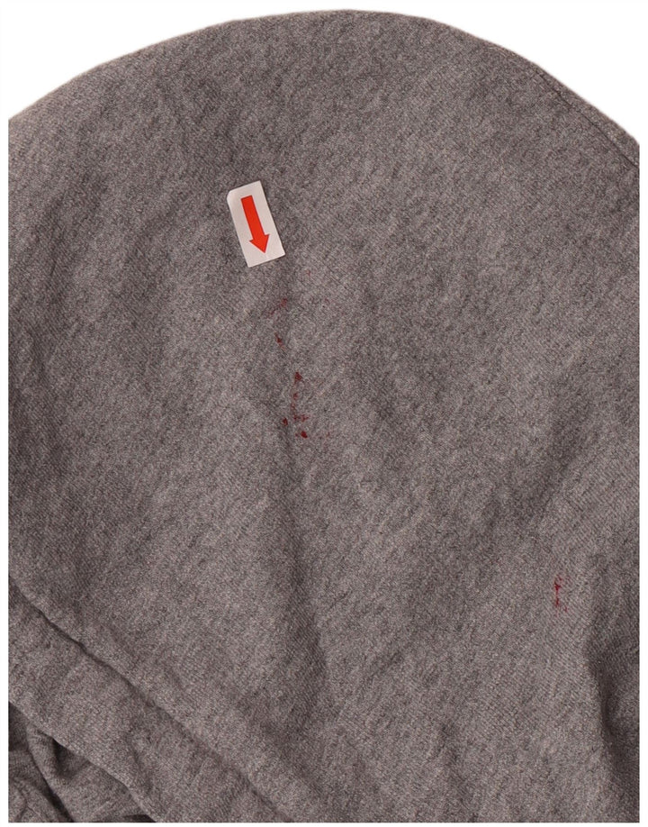 Vans Herren-Kapuzenpullover mit grafischem Reißverschluss, Größe S, Grau, Baumwolle