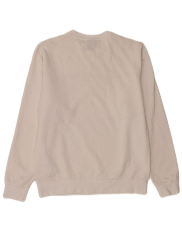 Champion Jungen-Sweatshirt mit Grafik, 15–16 Jahre, 2XL, weiße Baumwolle