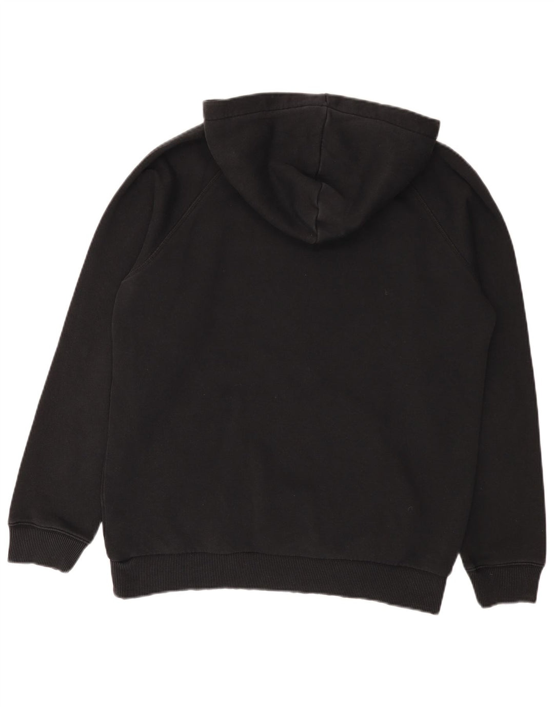 Adidas Herren Graphic Hoodie Pullover Mittelschwarze Baumwolle