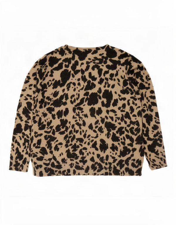 Marks & Spencer Damen-Pullover mit U-Boot-Ausschnitt, Gr. 16, Braun