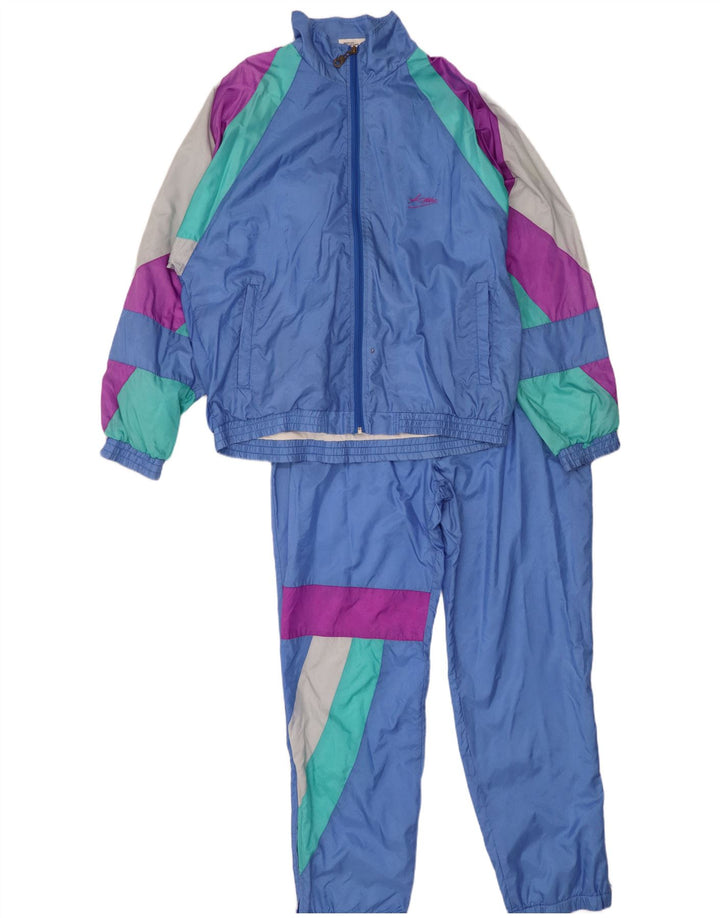 Killtec Herren-Trainingsanzug XL, blau, Colourblock-Polyamid
