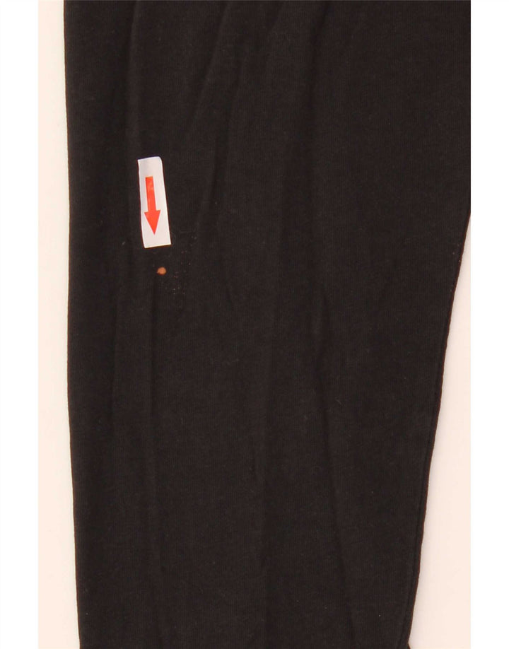Timberland Herren Slim Fit Top Langarm Große schwarze Baumwolle