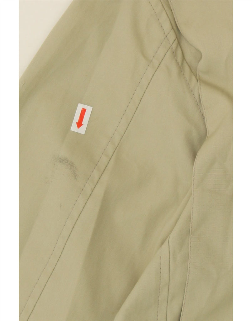 FJALL RAVEN Mens Hooded Utility Jacket UK 38 Medium Green Polyester Vintage Fjall Raven and Second-Hand Fjall Raven from Messina Hembry 