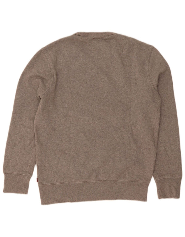 Levi's Herren-Sweatshirt mit Grafik, XS, graue Baumwolle