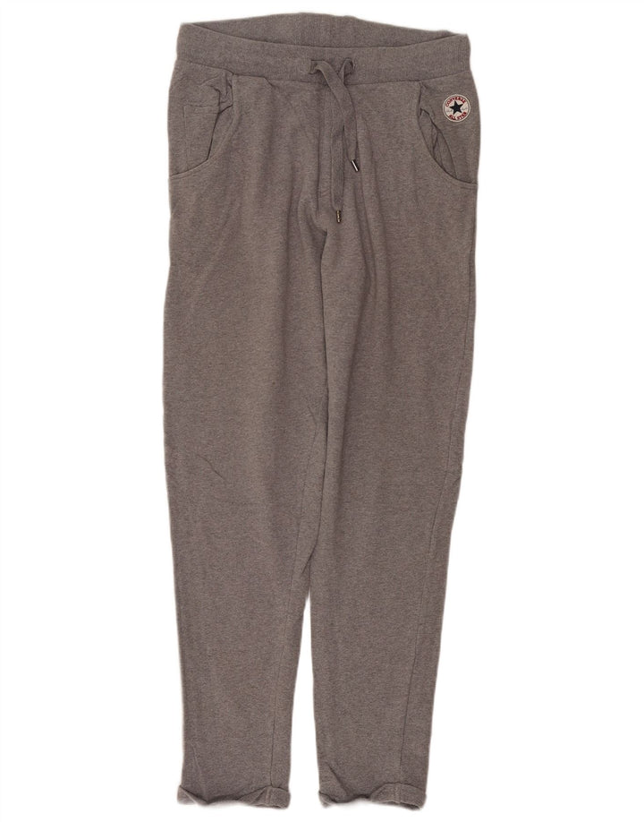 CONVERSE Herren-Trainingshose, Jogginghose, groß, graue Baumwolle