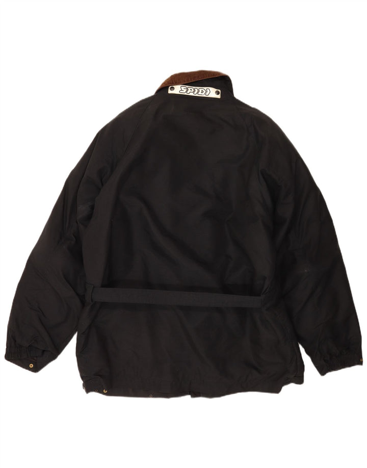 Spidi Herren Graphic Utility Jacke UK 40 Large Schwarz Colourblock Polyester