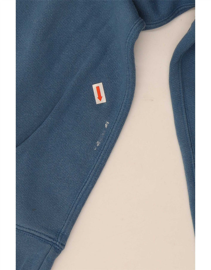 Levi's Herren-Pullover mit grafischem Kapuzenpullover, groß, aus blauer Baumwolle