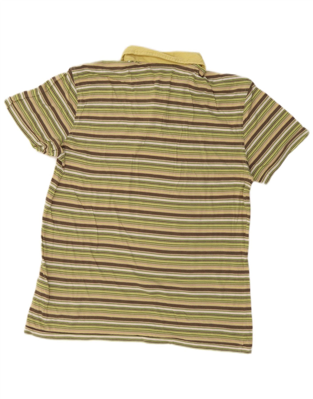 LEE Damen Poloshirt UK 18 XL Mehrfarbig gestreift aus Baumwolle