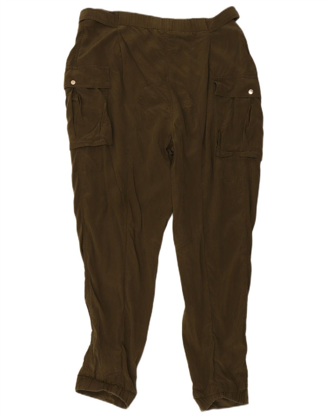 Ted Baker Damen-Cargohose mit hoher Taille, Größe 3, M, W34, L28, Khaki